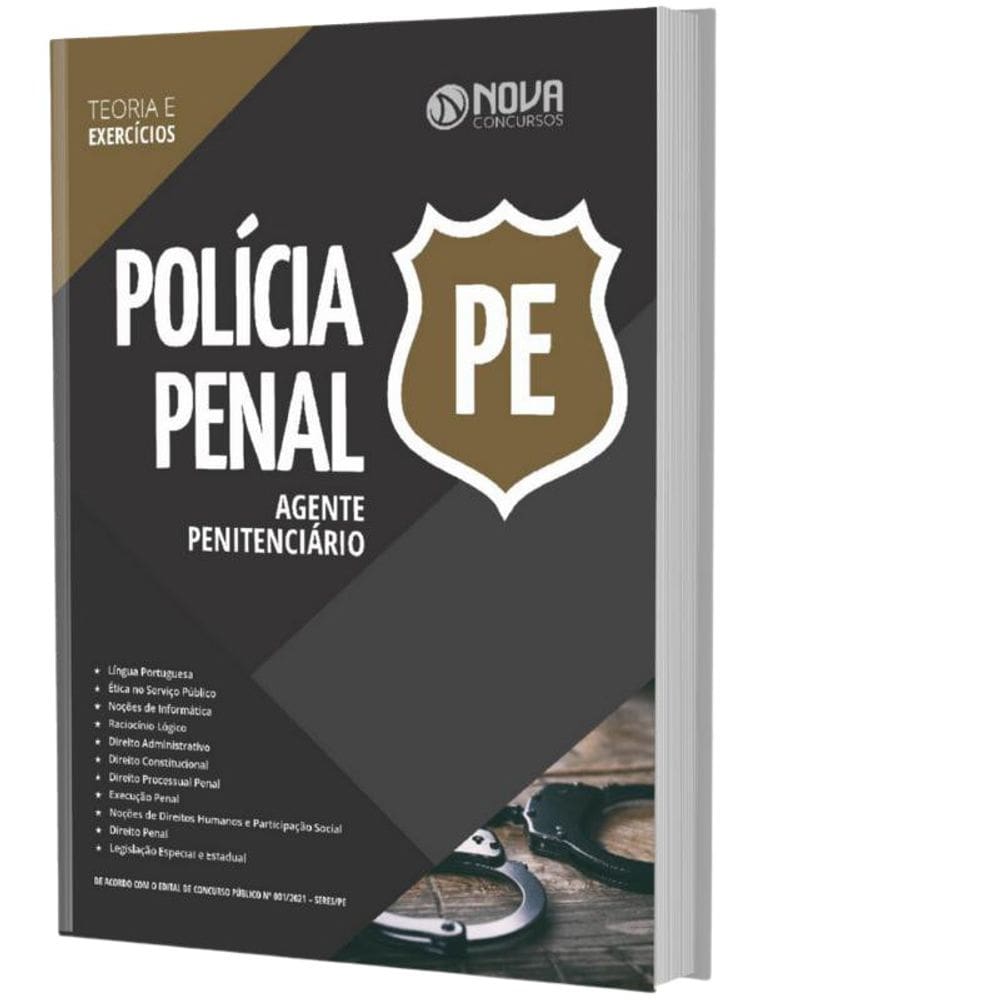 Apostila Polícia Penal Pe - Agente Penitenciário