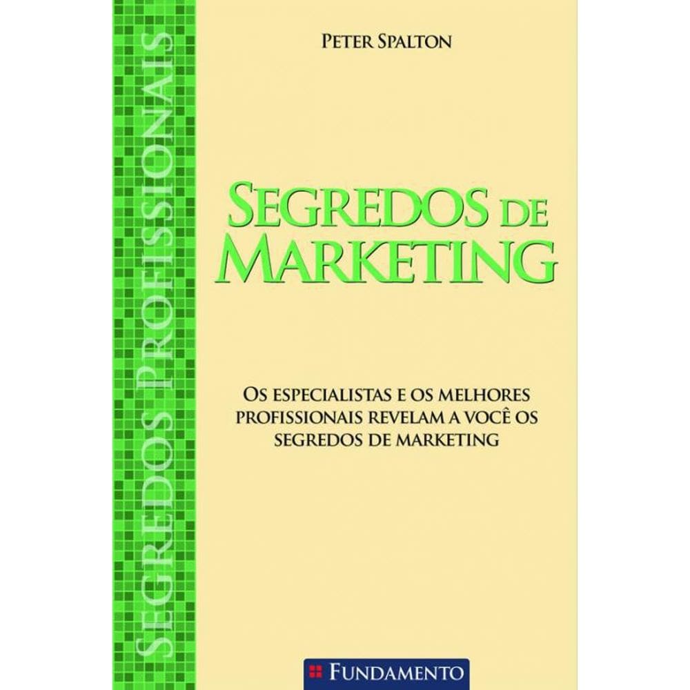 Livro Segredos De Marketing