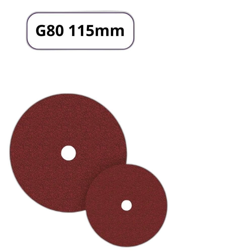 Kit Disco De Lixa Para Madeira E Ferro 115Mm G80 10Pçs Lotus