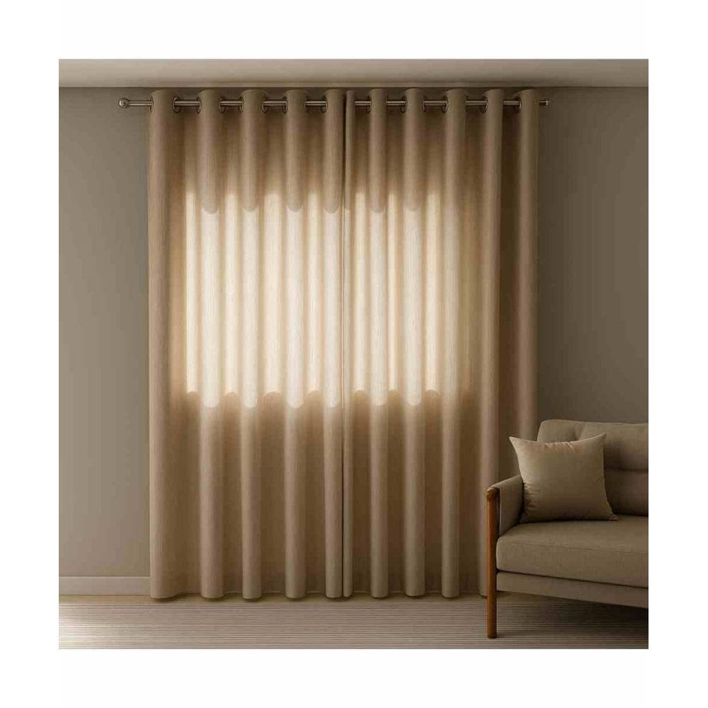 Cortina Rustica 5,40M X 2,50M Fenicia Efeito