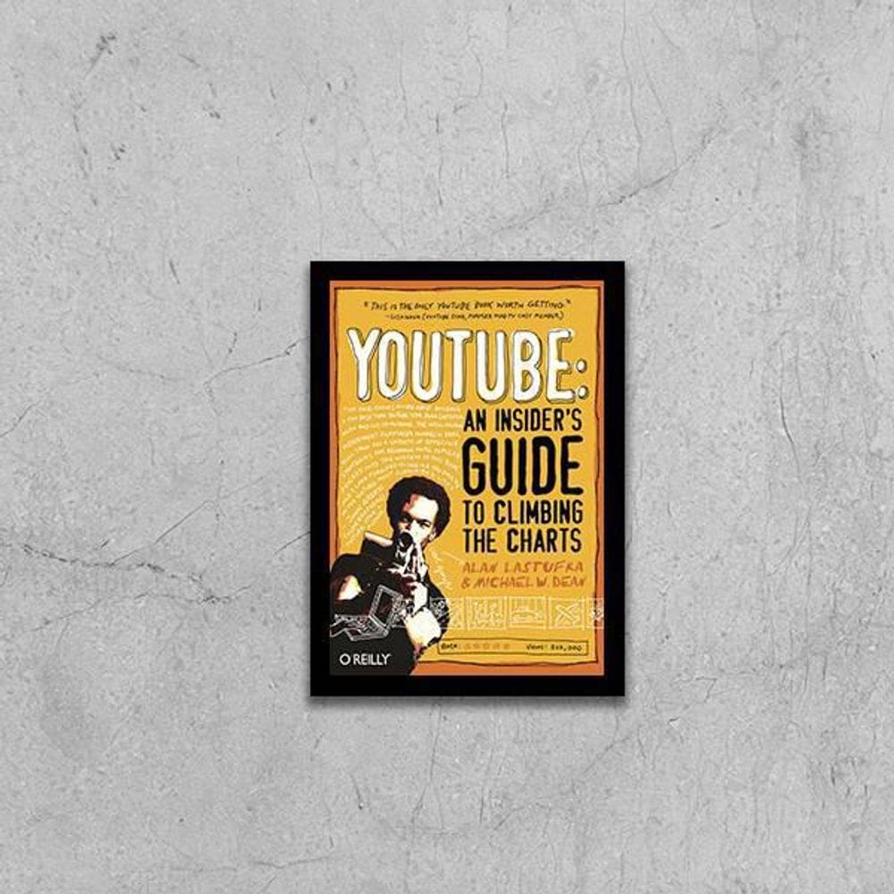 Quadro Youtube: A Guide To Climbing Charts 24X18Cm