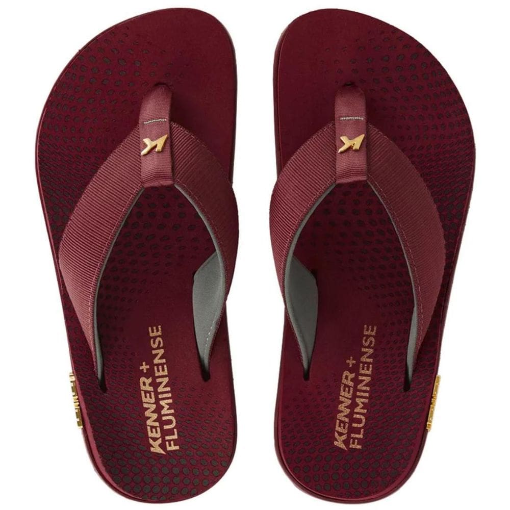 Chinelo Infantil Kenner Kivah Fluminense Kids - Vinho