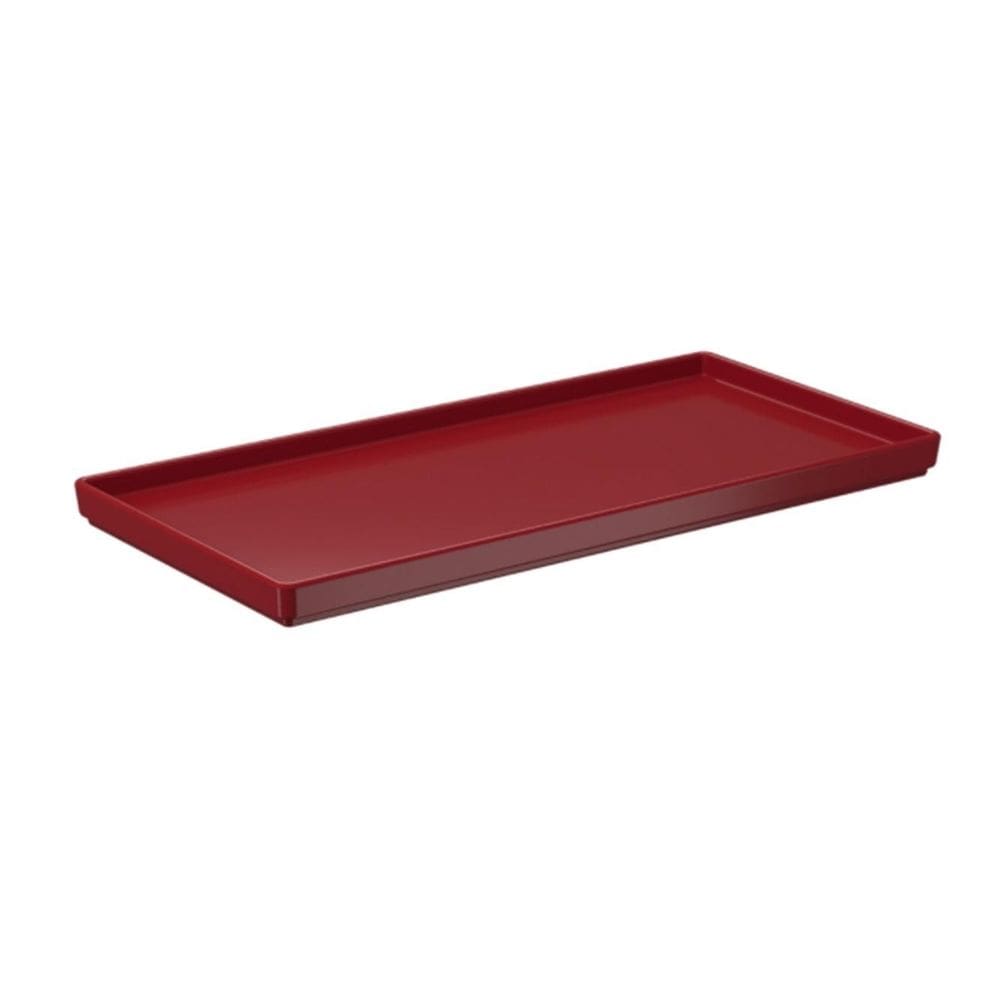 Prato Japones Retangular Uno 27X13X1,5 Cm Vermelho Brinox