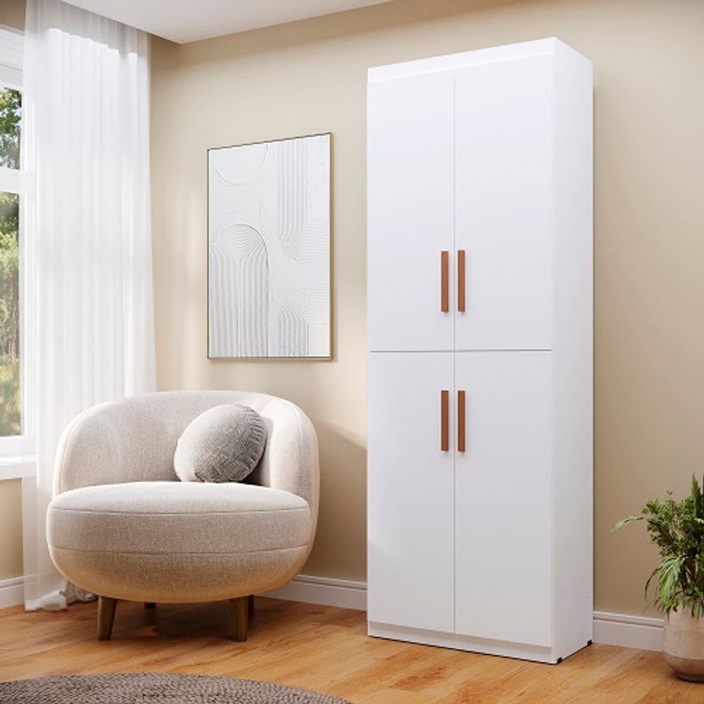 Multiuso Flex 4 Portas Branco - Potenza Móveis