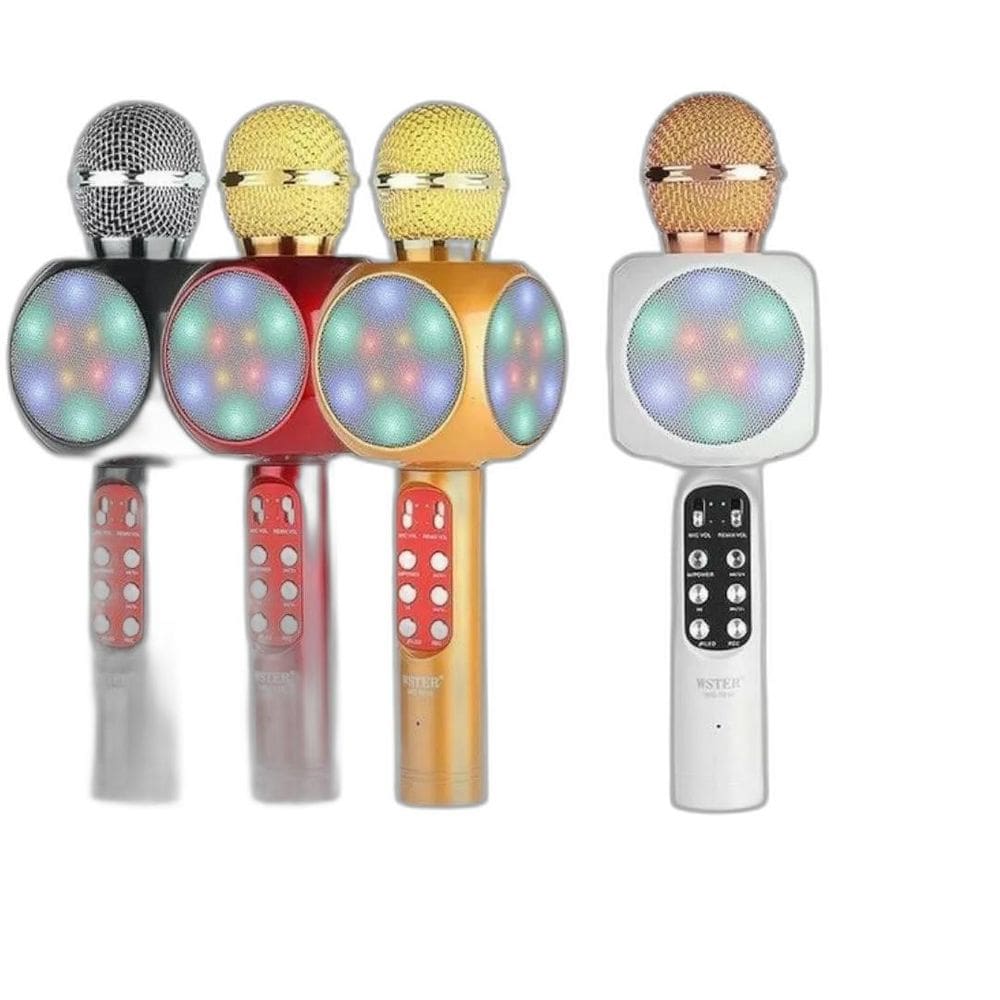 Microfone Karaoke Bluetooth Diversão Garantida