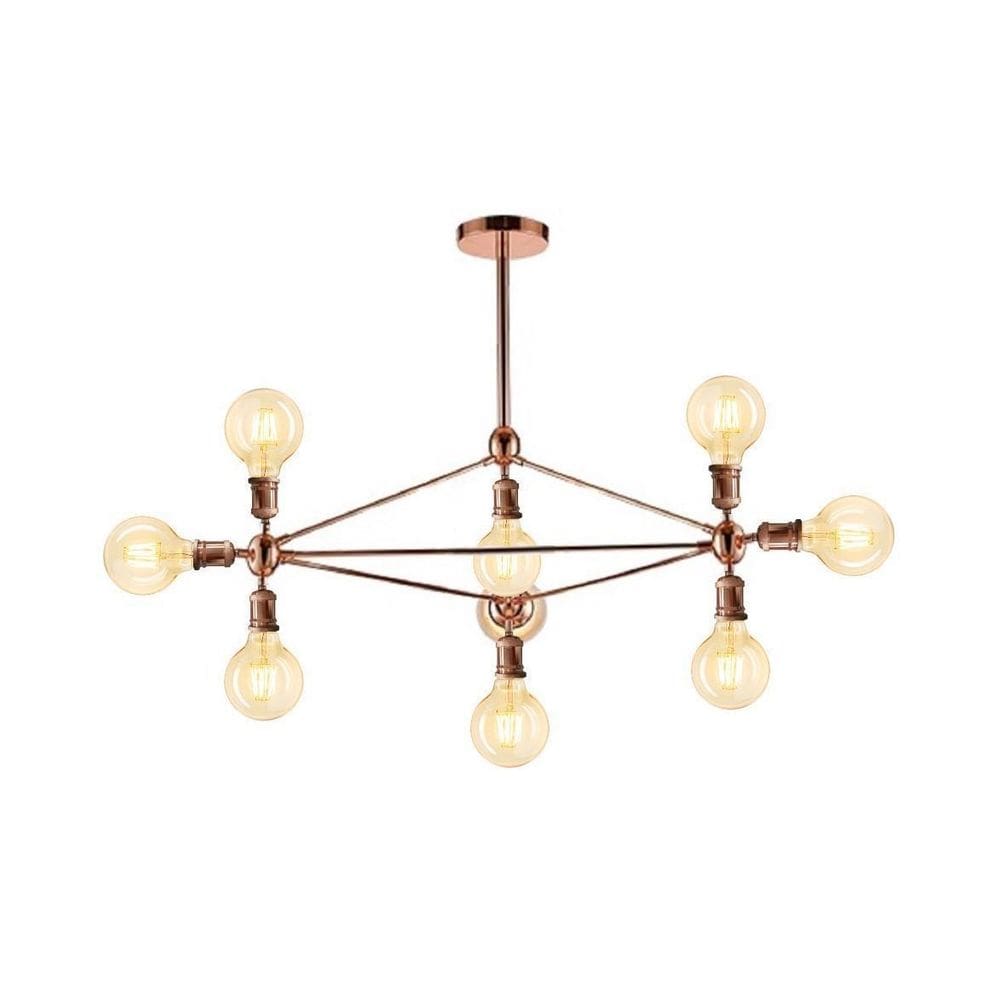 Pendente Moderno Nórdico Rose Mesa De Jantar Sala C Led