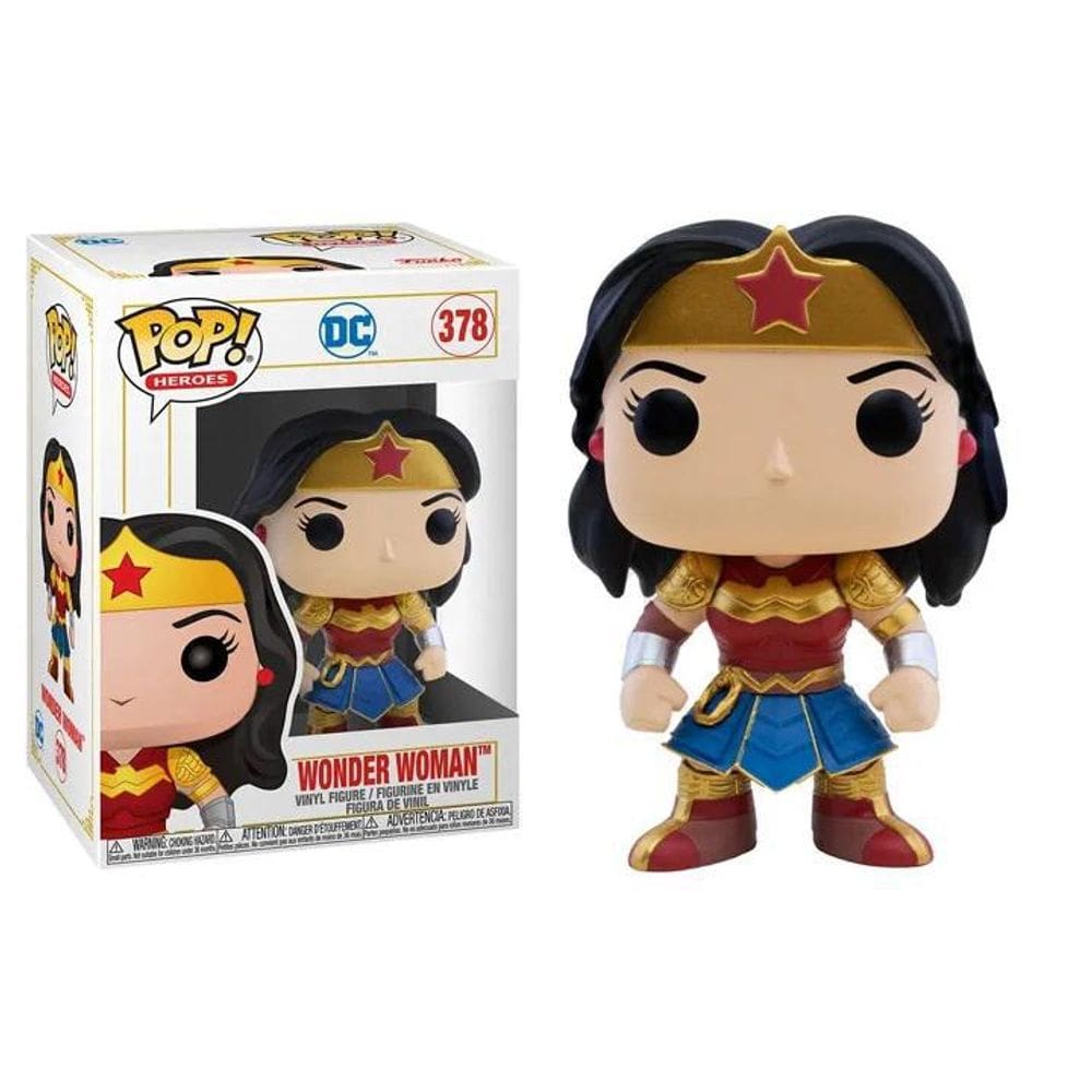 Boneco Funko Pop Heroes Dc Imperial Wonder Woman 378
