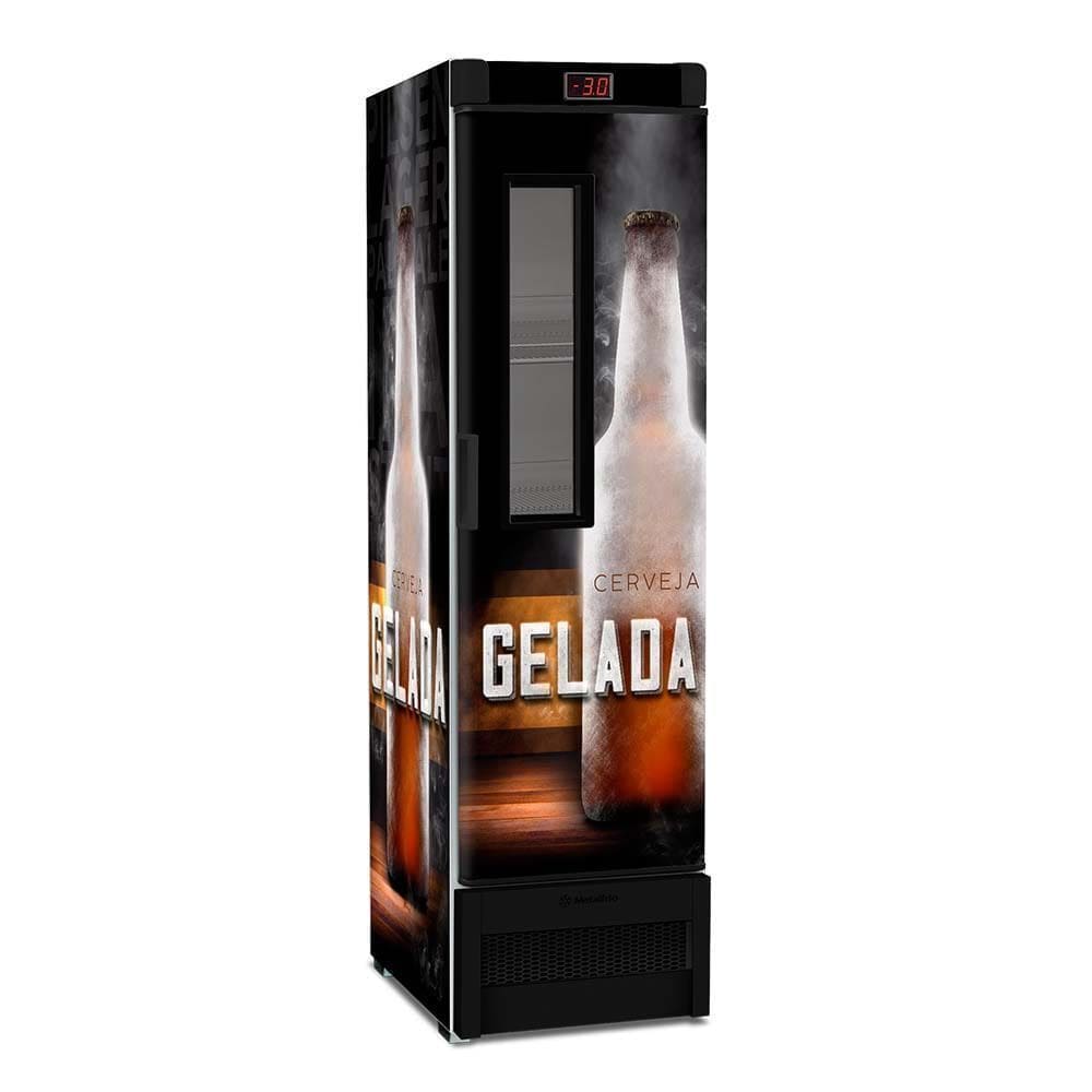 Cervejeira com Visor Slim 336 Litros VN28 Metalfrio 220V