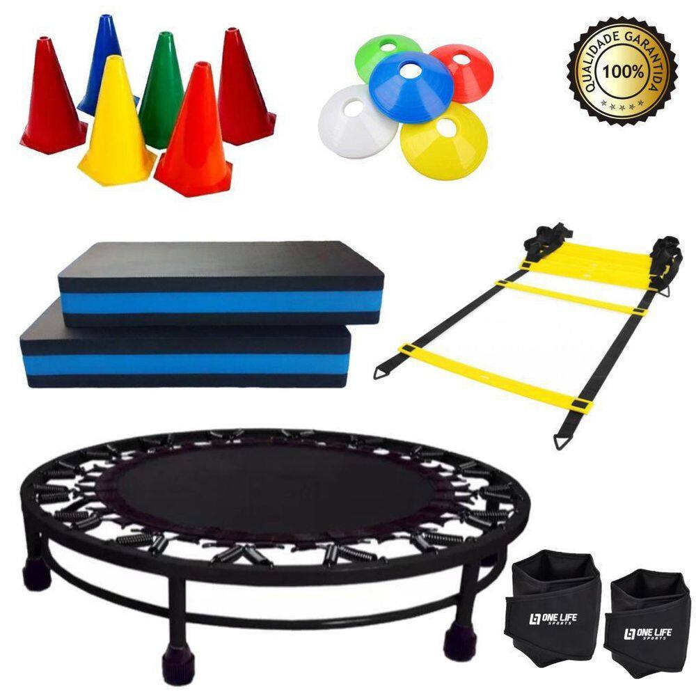Kit Treino Funcional Para Exercício Em Casa