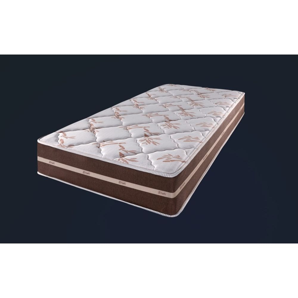 Colchao Anjos D` Angelis Molas Ensacadas Solteiro 0,88 x 1,88 x 0,22 Marrom