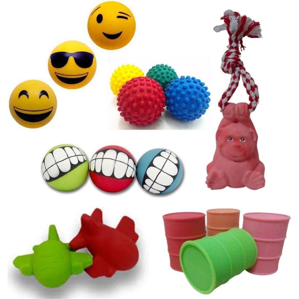 Kit 6 Brinquedos Para Cães E Gatos