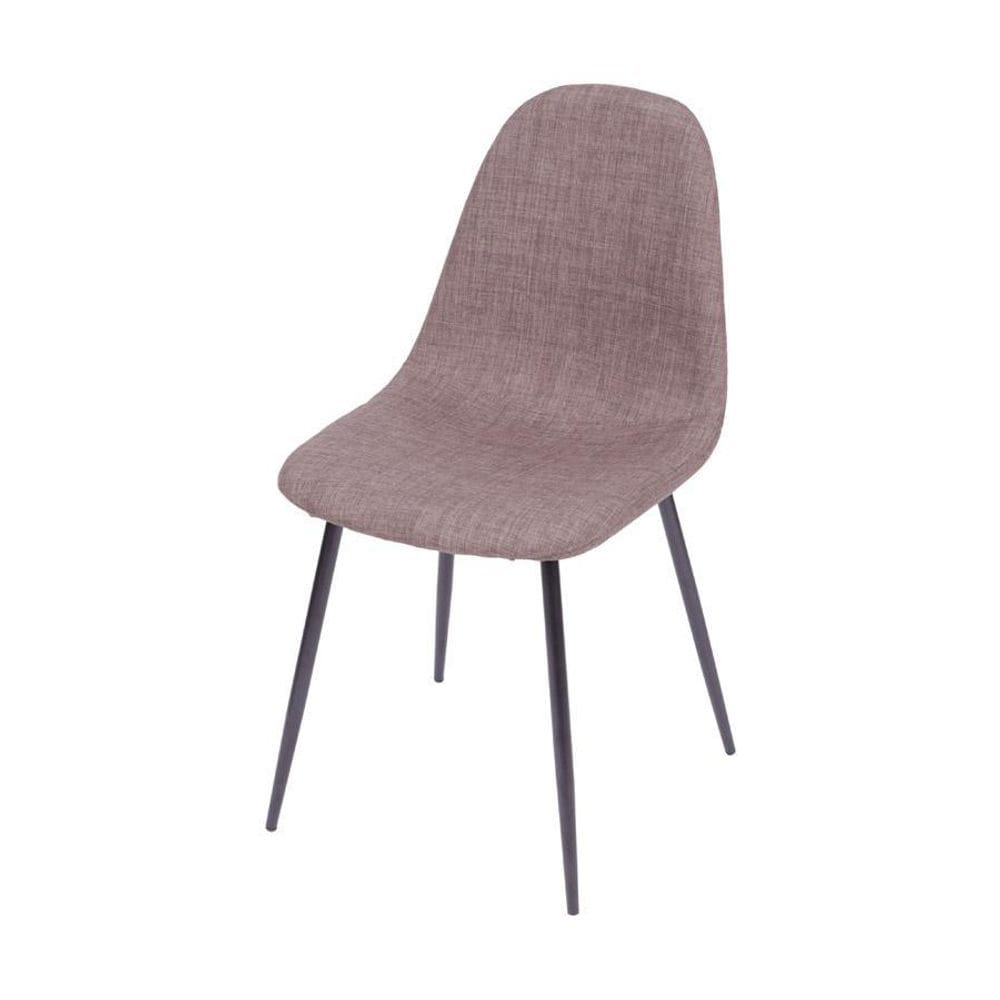 Cadeira Boxbit Charla Base Em Metal Marrom