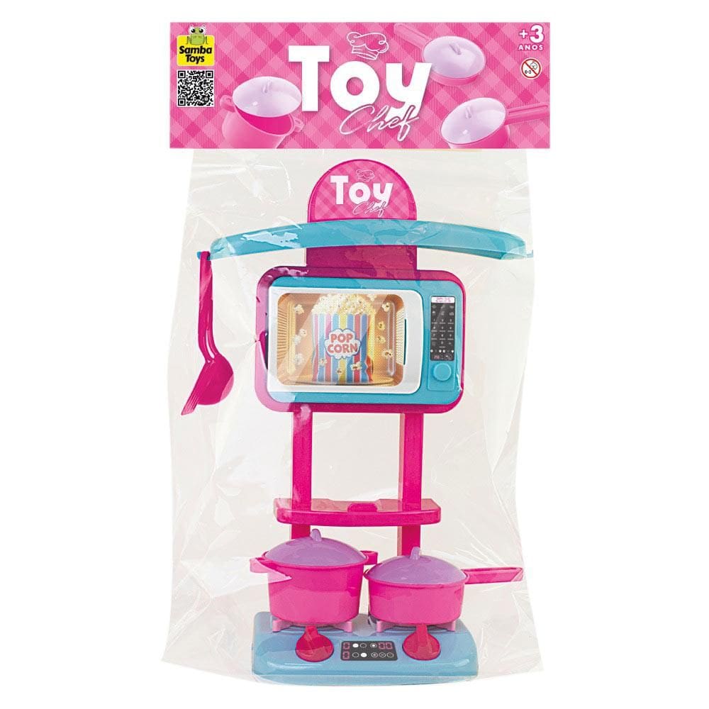 Brinquedo Coifa com Fogão Samba Toys