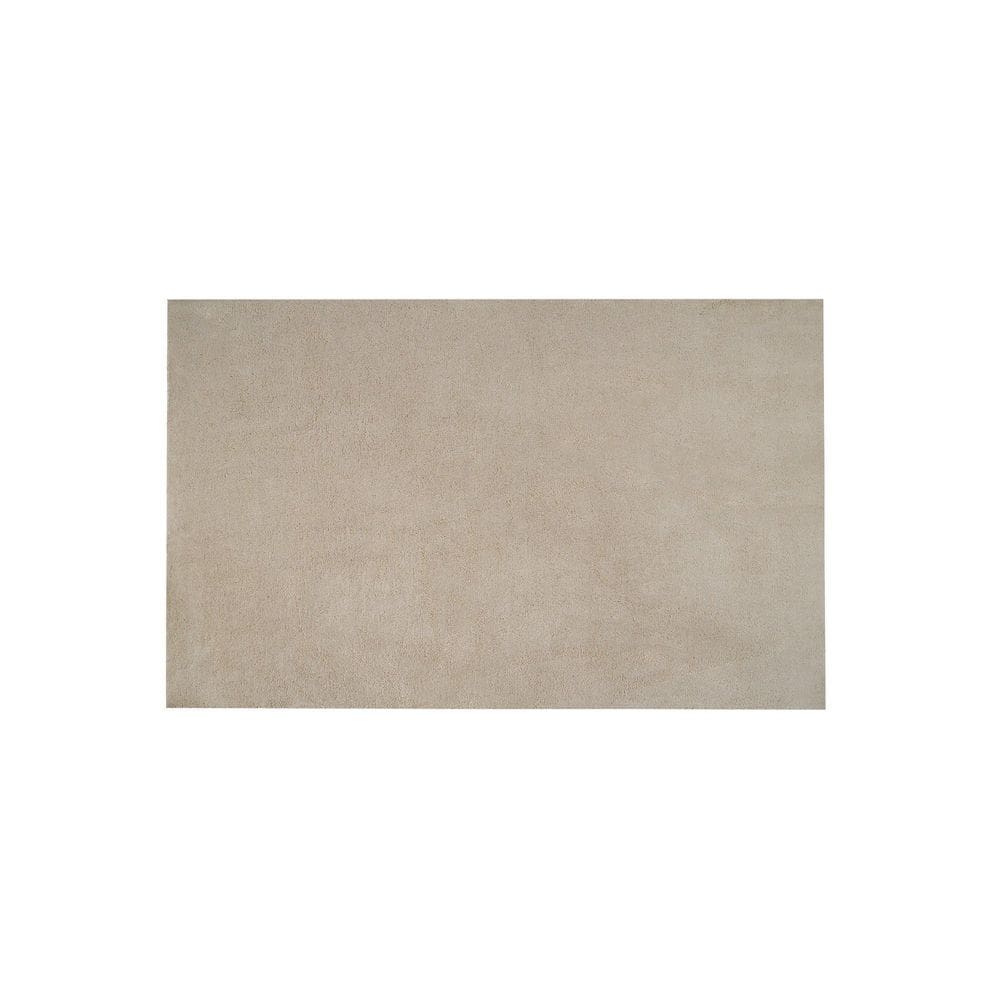 Tapete Geneve Jolitex 100X140Cm Pelo Baixo 100% Poliést Bege