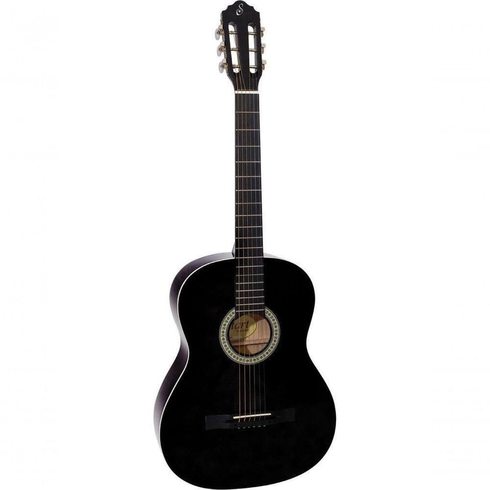 Violão Acústico Estudo Start By Giannini Aço S-14 Bk Preto