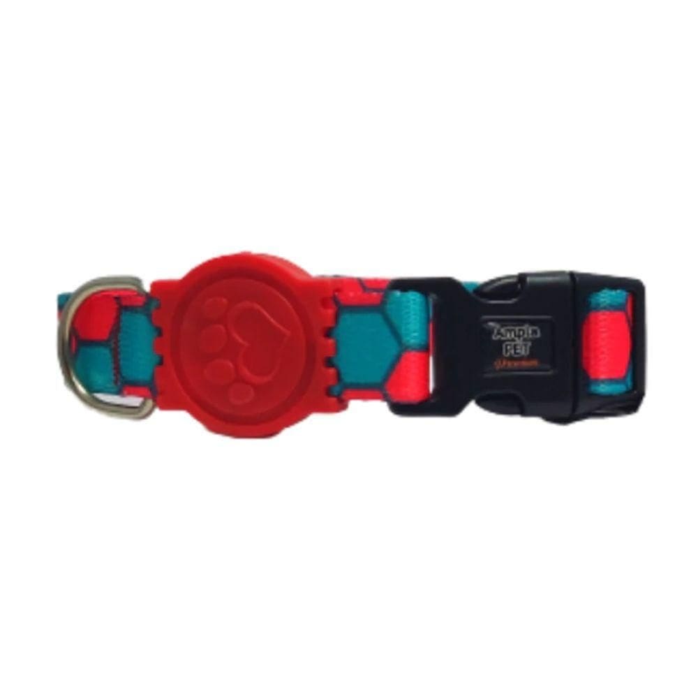 Coleira Para Cães Colmeia Ampla Pet Tamanho P