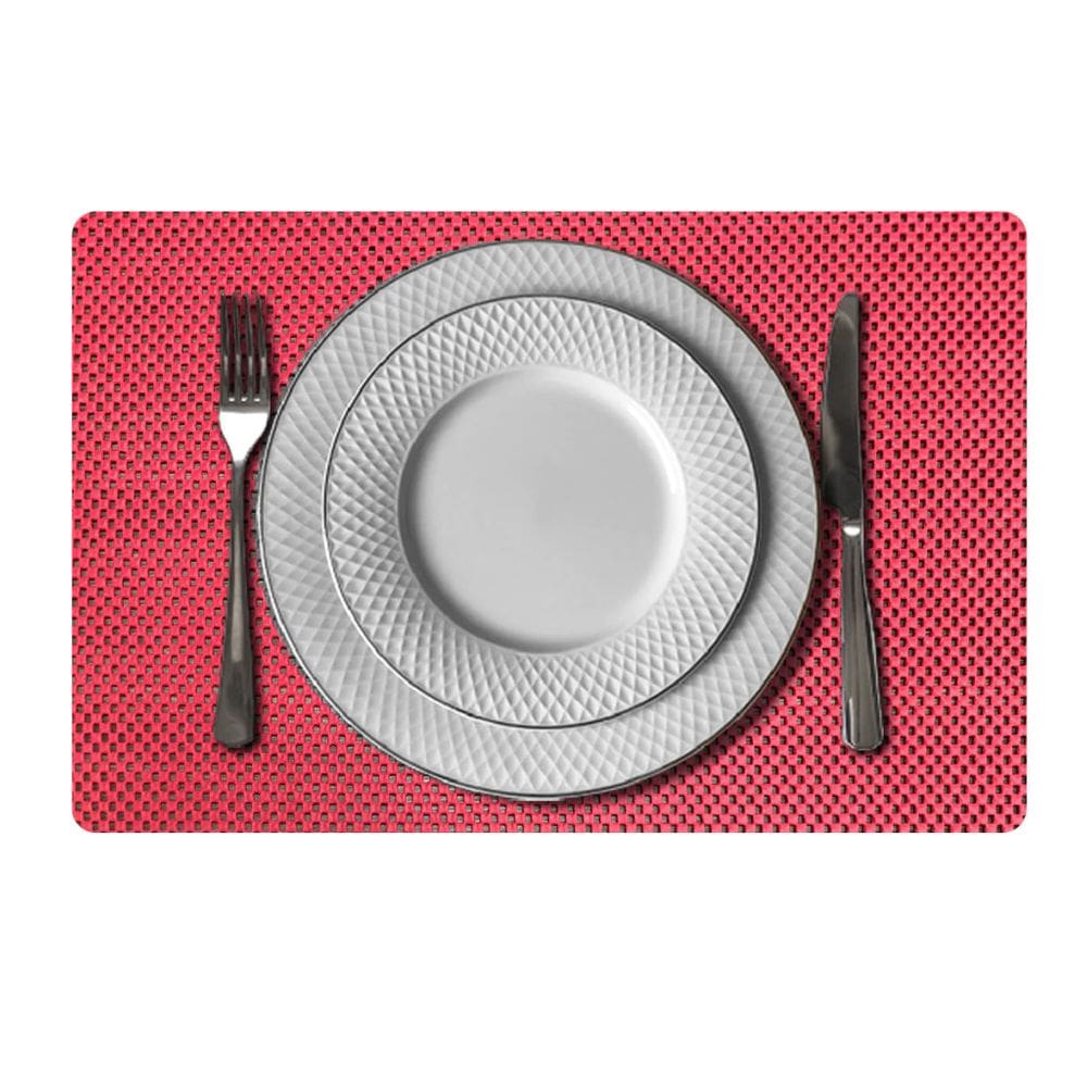 6 Jogo Americano Pvc Antiderrapante Flex Resistente Vm