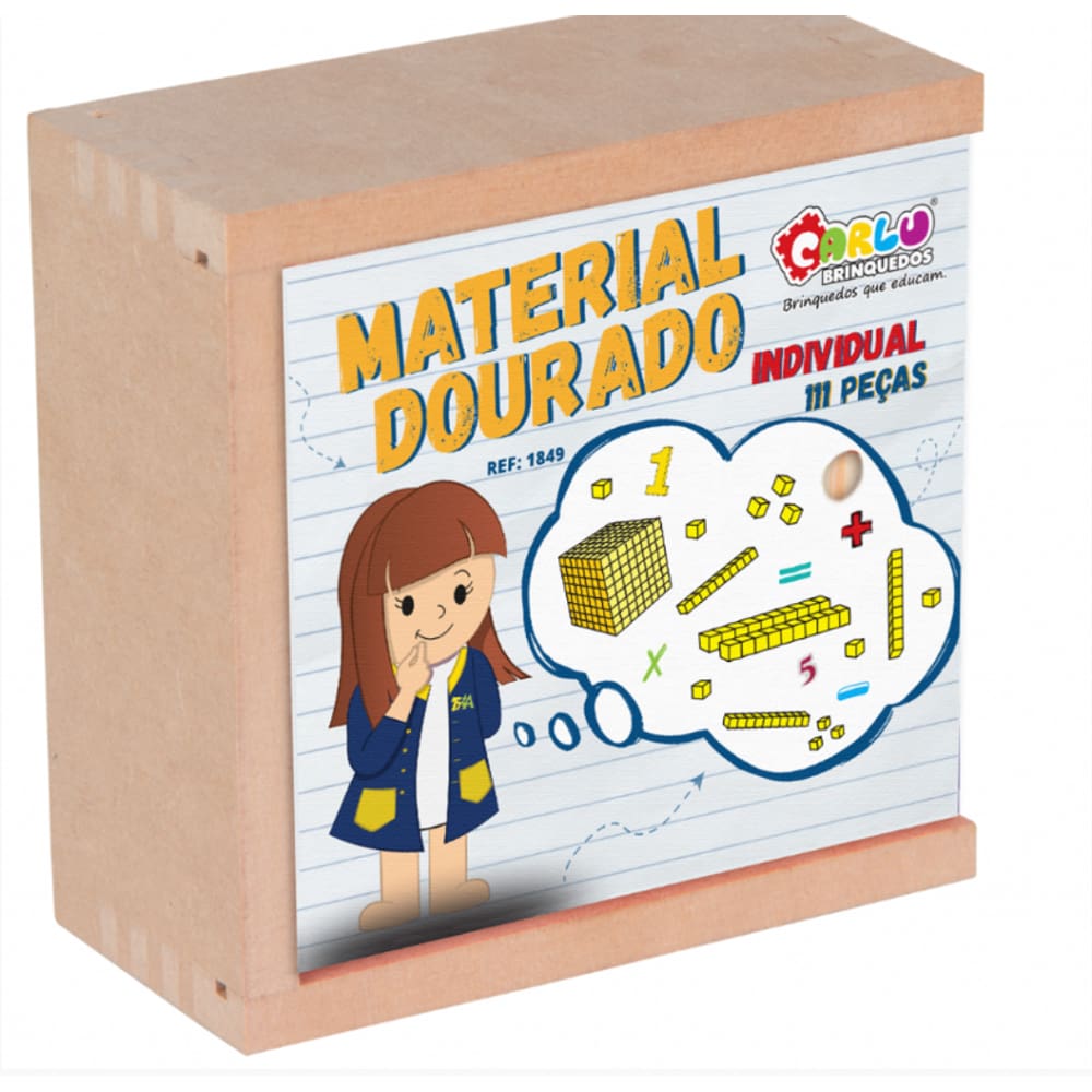 Material Dourado Individual 111 Peças