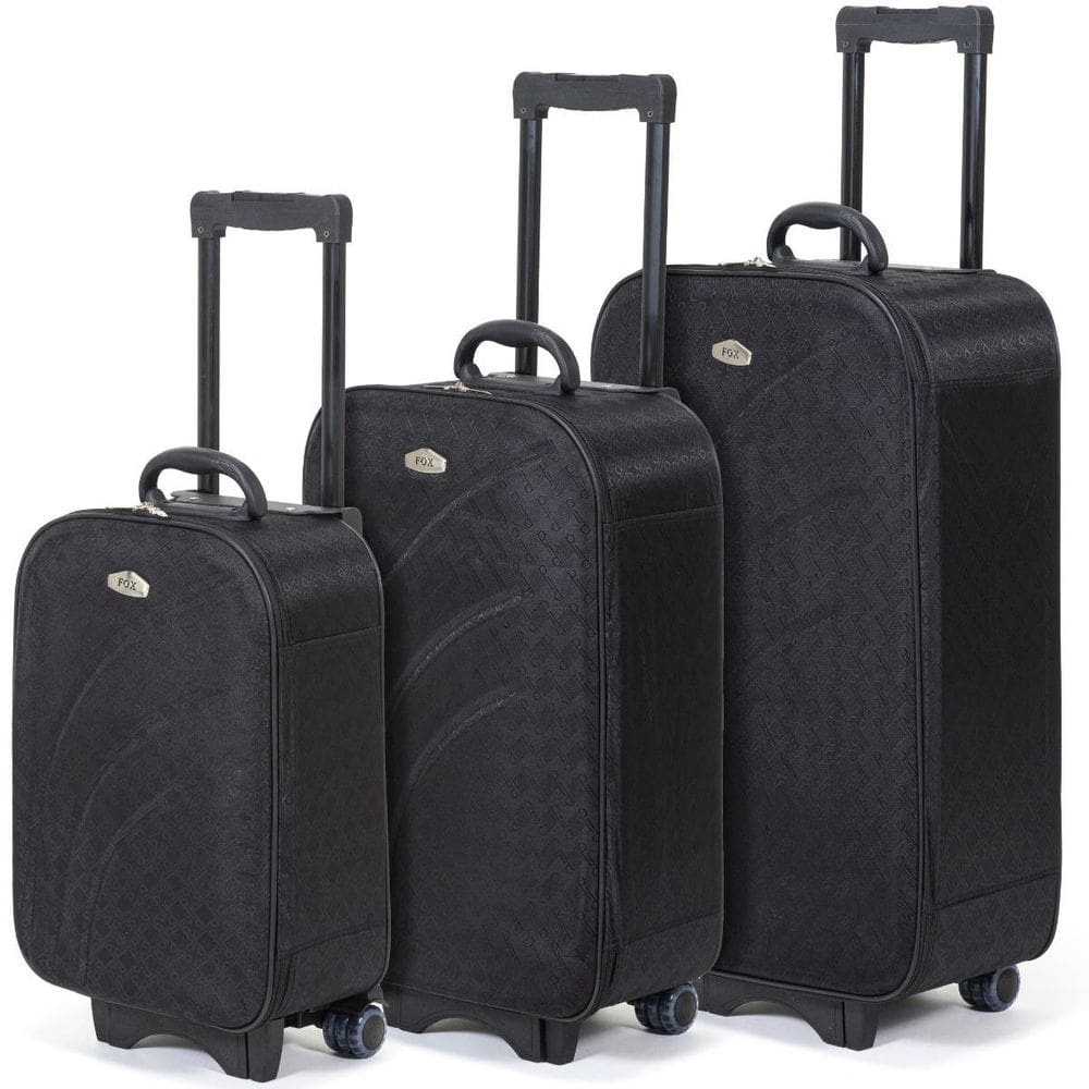 Conjunto Mala De Viagem Com 3 Peças  Mala P Medida Anac