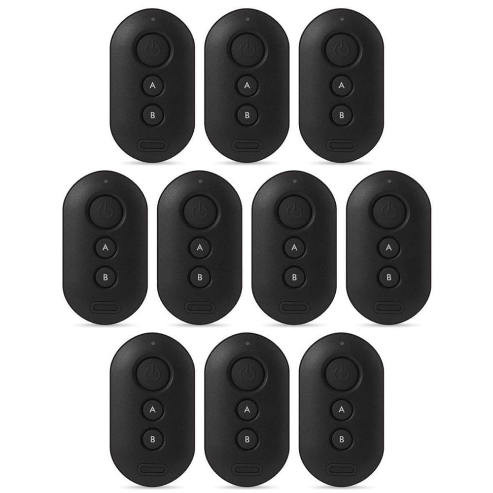 Kit 10 Controle Remoto Xac 4000 Smart Control Preto