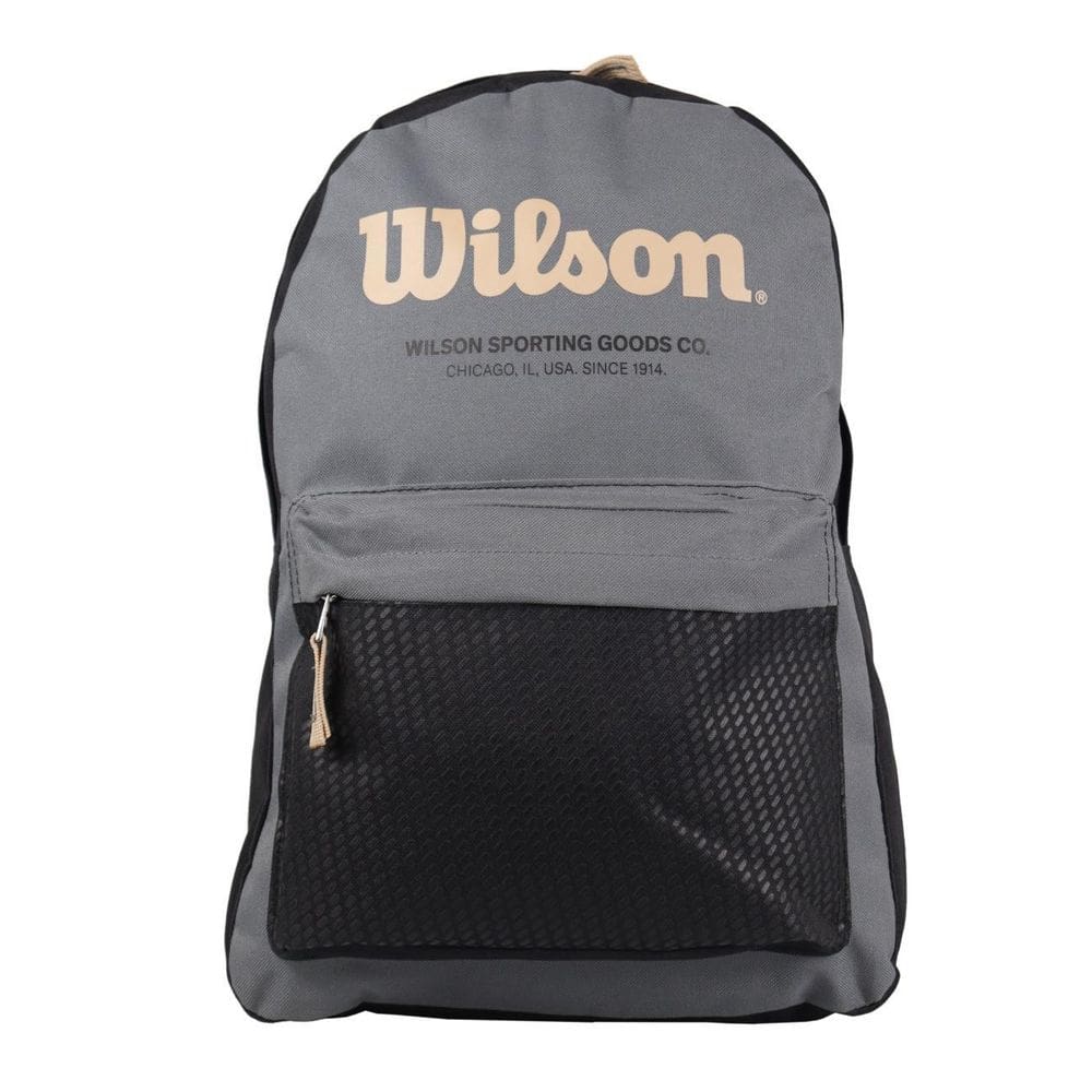 Mochila Escolar Wilson 2 Divisórias Preta 25L