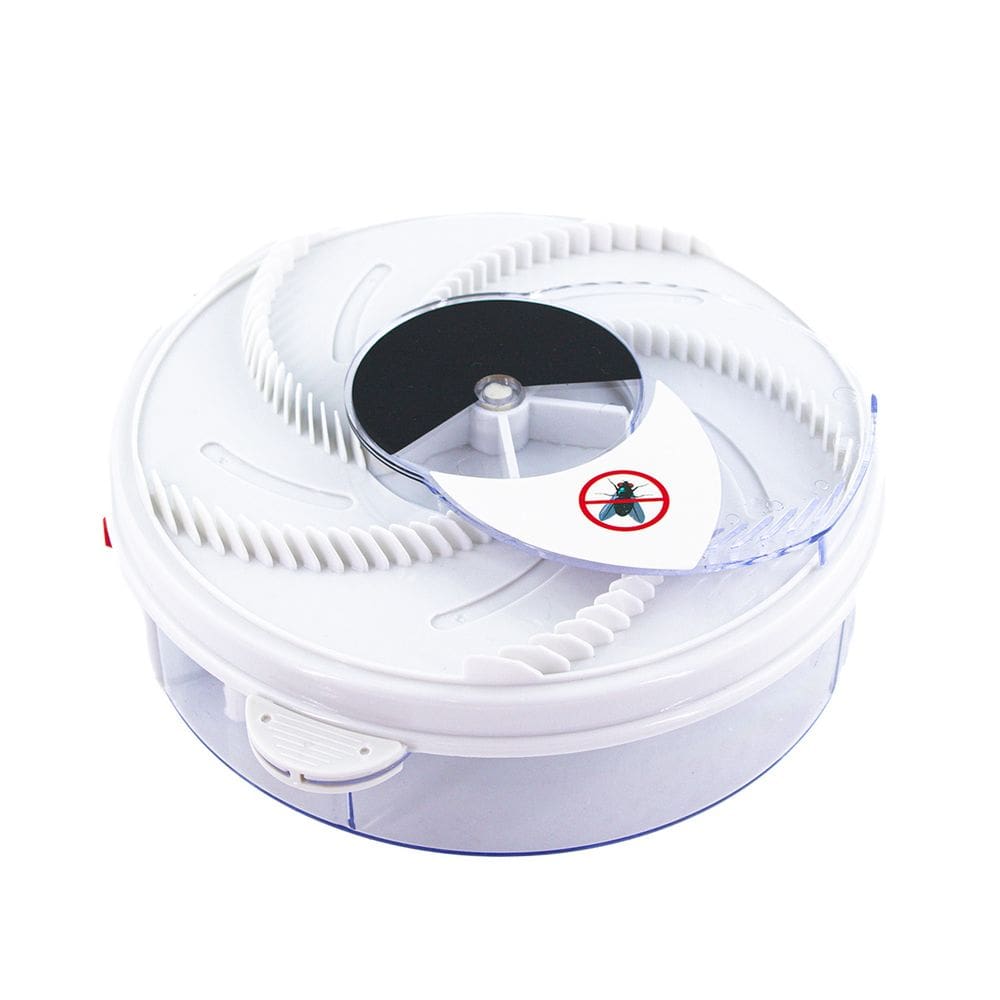 Armadilha Eletrica Pega Moscas USB Silenciosa Branco