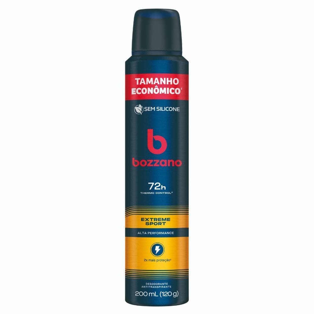 Desodorante Bozzano Extreme Sport Aerossol Antitranspirante Masculino 200ml