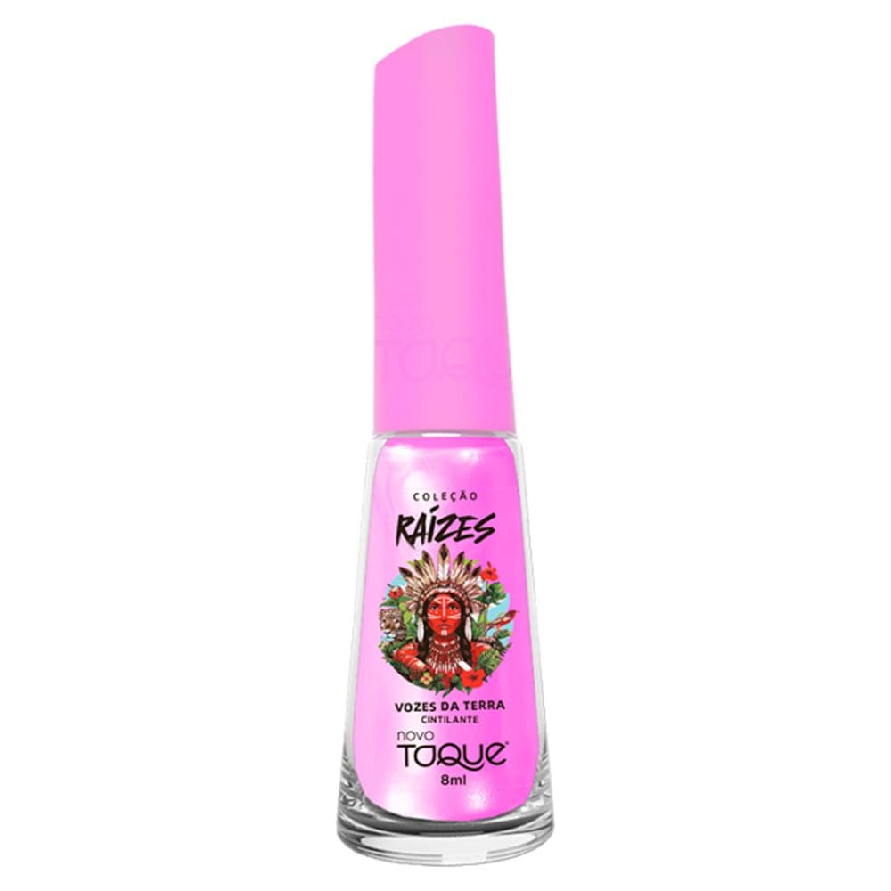 Esmalte Novo Toque Raízes Cintilante Cor Vozes da Terra 8ml