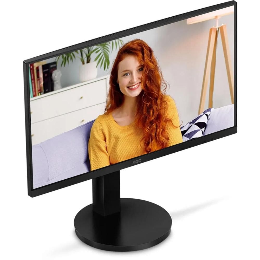 Monitor 21,5” AOC 22B3HMF, Full HD, ajuste de altura, 75Hz