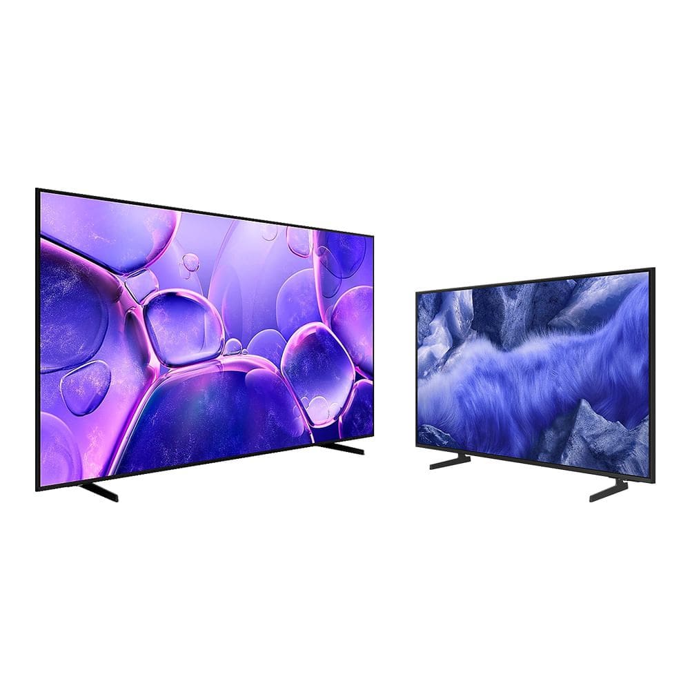 Samsung Smart TV 85&quot; Crystal UHD 4K U8600F 2025 + Samsung Vision AI TV 43&quot; QLED 4K QEF1 2025