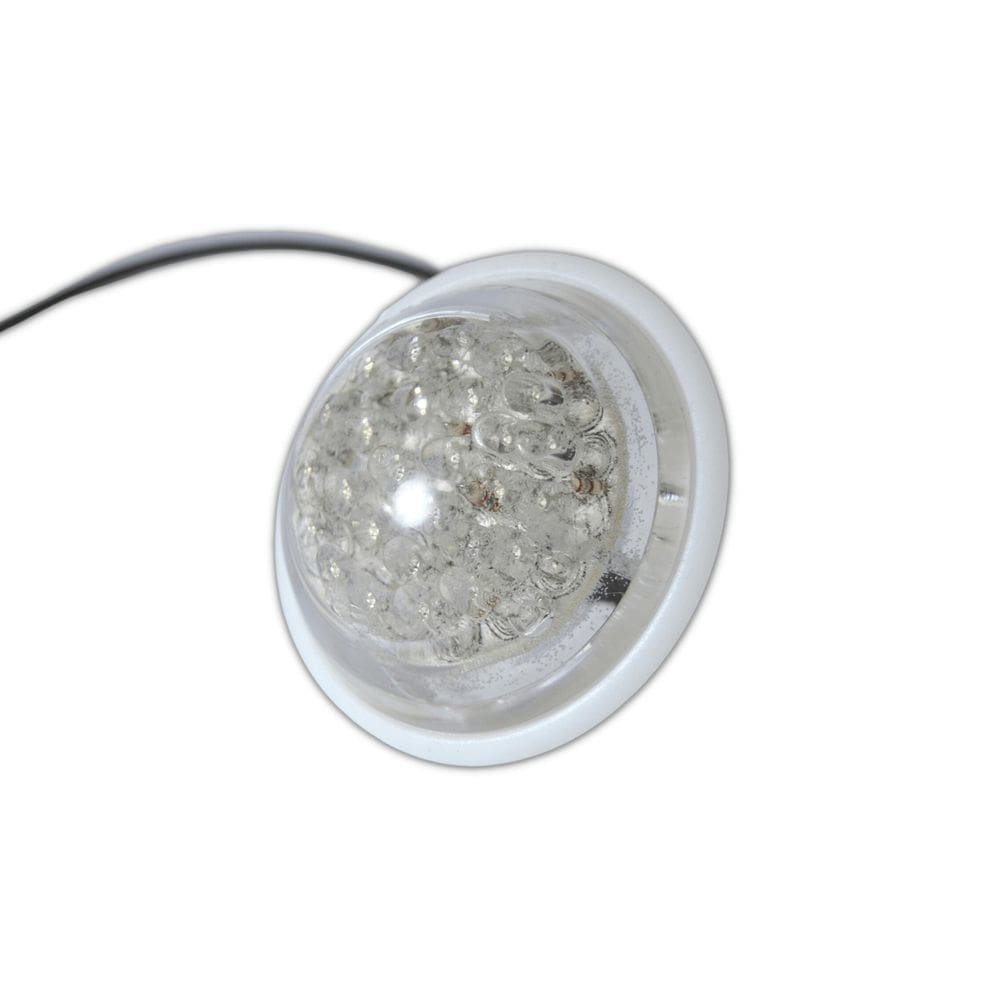 Kit C/02 Canhões Branco Encx C/Fonte E Cntr Rem Acab Plást.