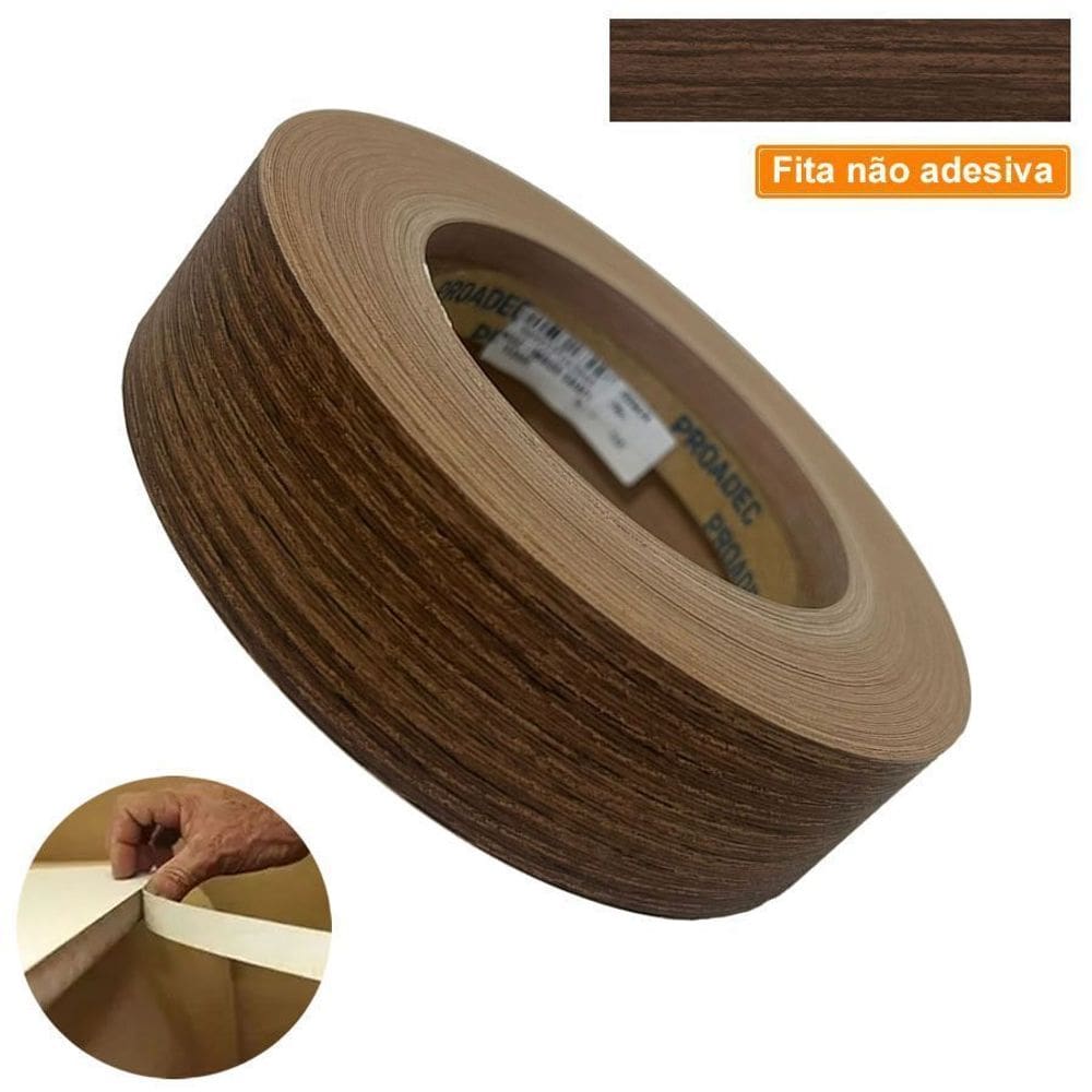 Fita De Borda PVC Imbuia Caiapo 22mm X 20m Proadec