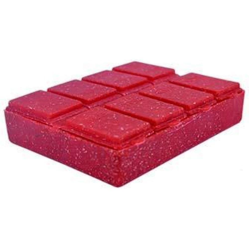 Kit 4 Porta Comprimido Fibra Madeira Vermelho