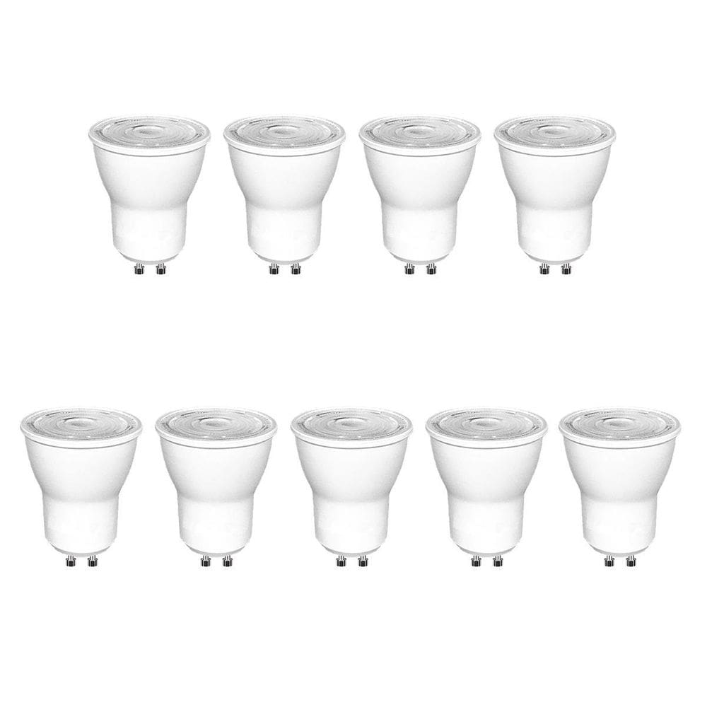Kit 9 Lampada Led 4000K 4W Mini Dicroica Mr11 Gu10 Bet16
