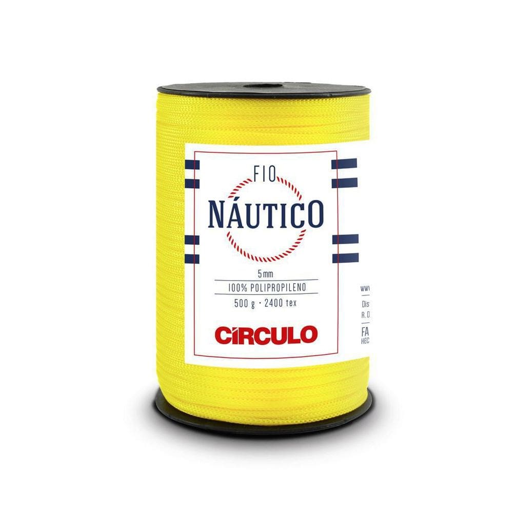 Fio Náutico Circulo 5Mm 500G 1289- Canário