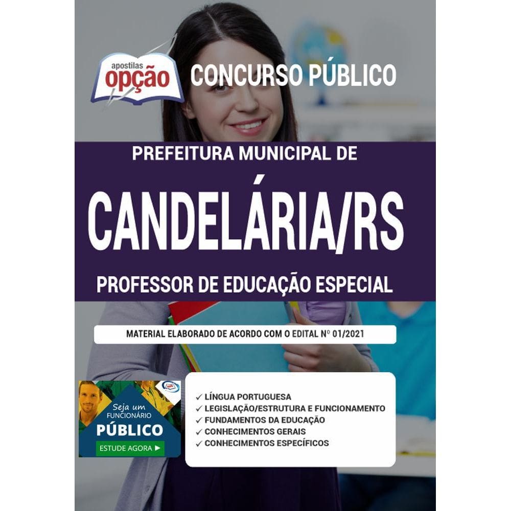 Apostila Concurso Candelária RS Professor Educação Especial