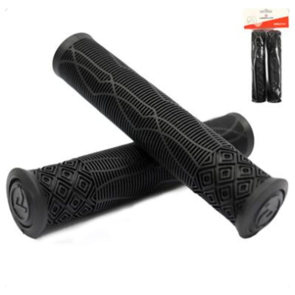 Manopla Absolute Bmx3 Preta 160Mm Para Bicicleta Esportiva