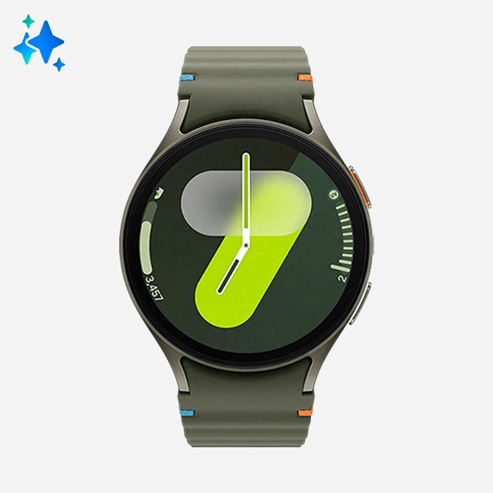 Galaxy Watch7 LTE 44mm Verde com 1,47”, 4G e 32GB