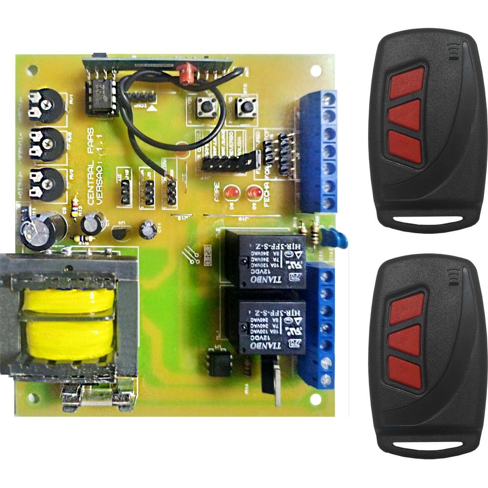 Kit 01 Central De Comando Pars + 02 Ctrls Code Learning 6003