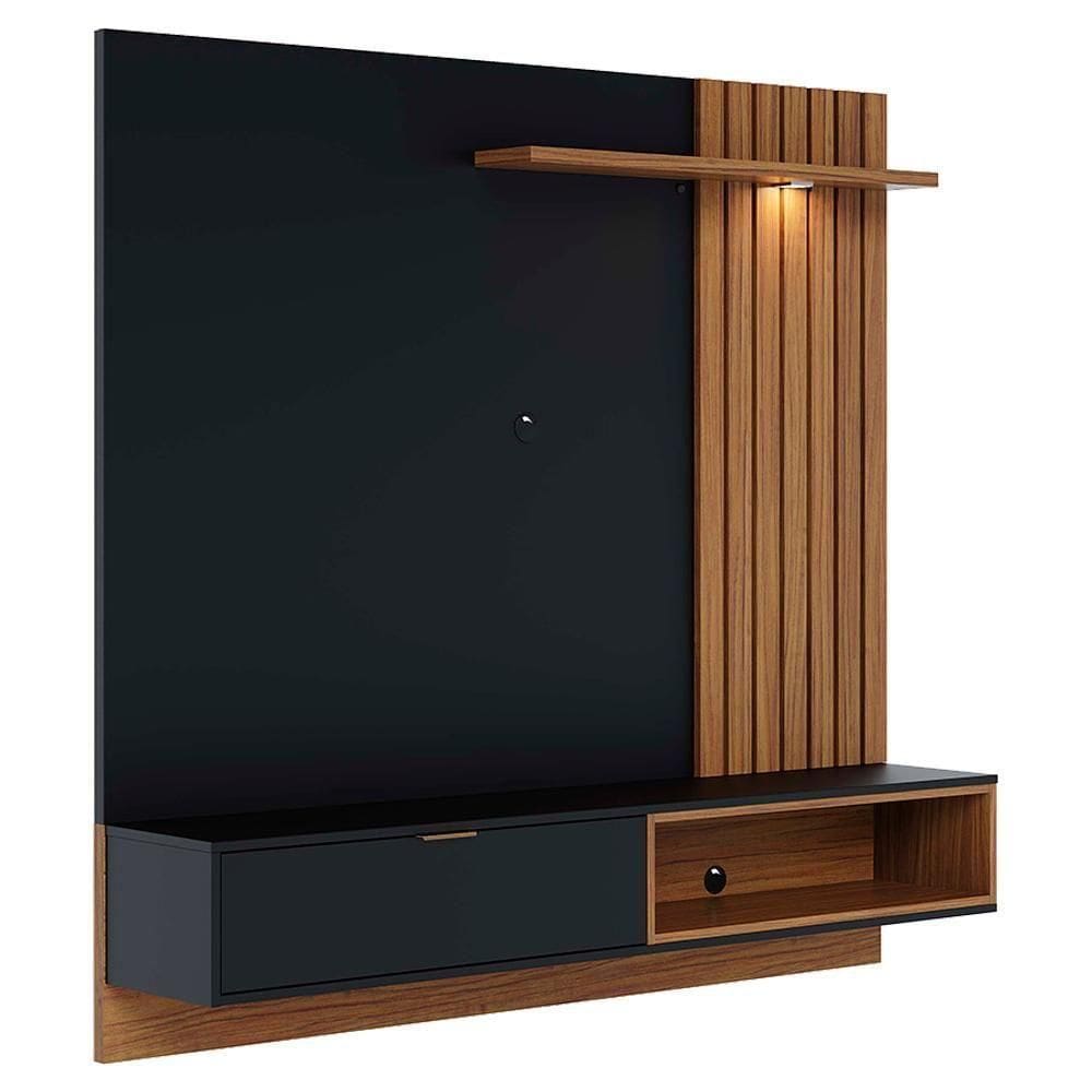 Painel Suspenso TV 60” 160 Cm Tocantins Colibri Noce Milano