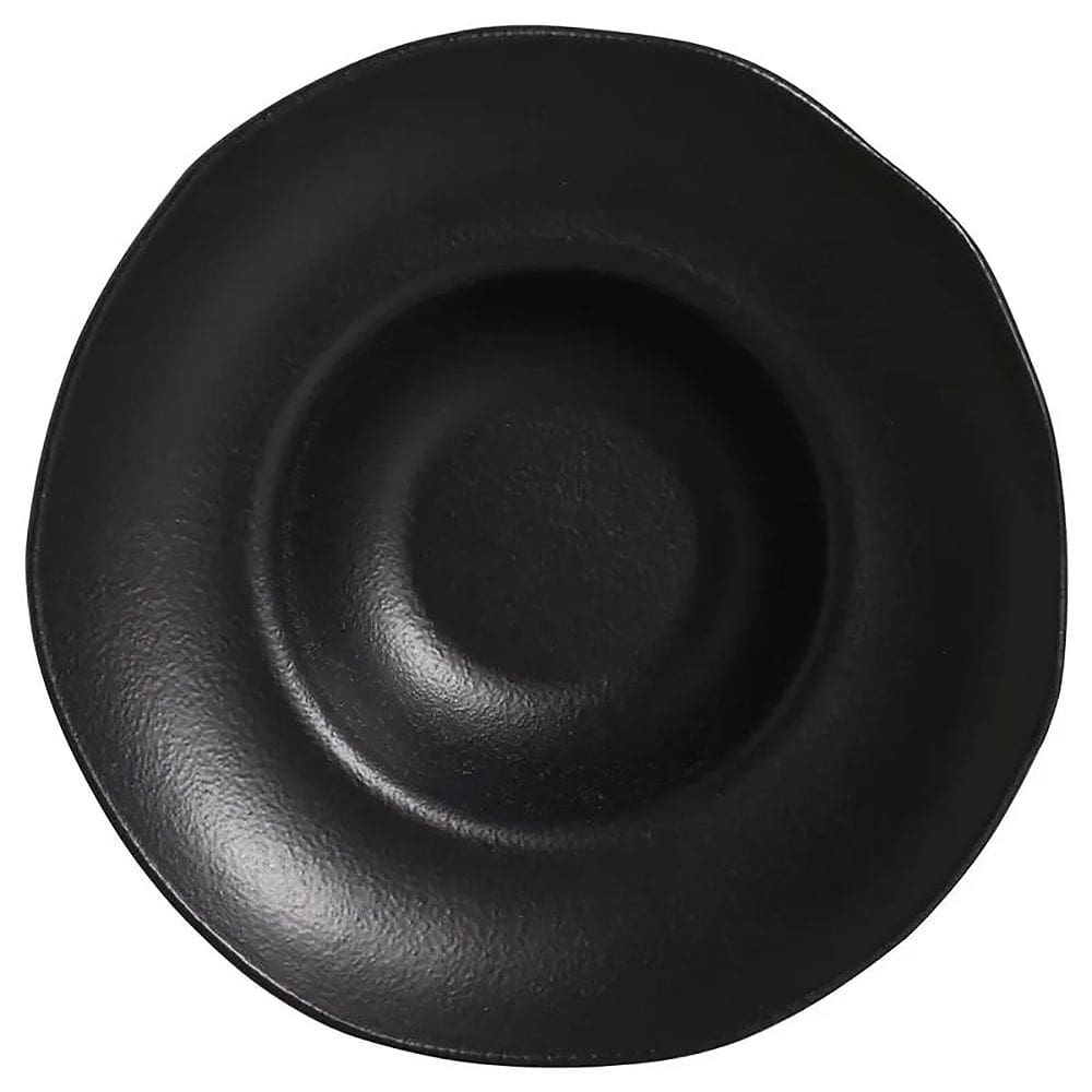 Prato para Massa Orgânico Preto Matte 28cm 1201473901 - Porto Brasil