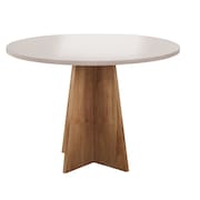 Mesa de Jantar 90x78cm Tampo em Mdf 2,5cm Neo Mel/ Blonde