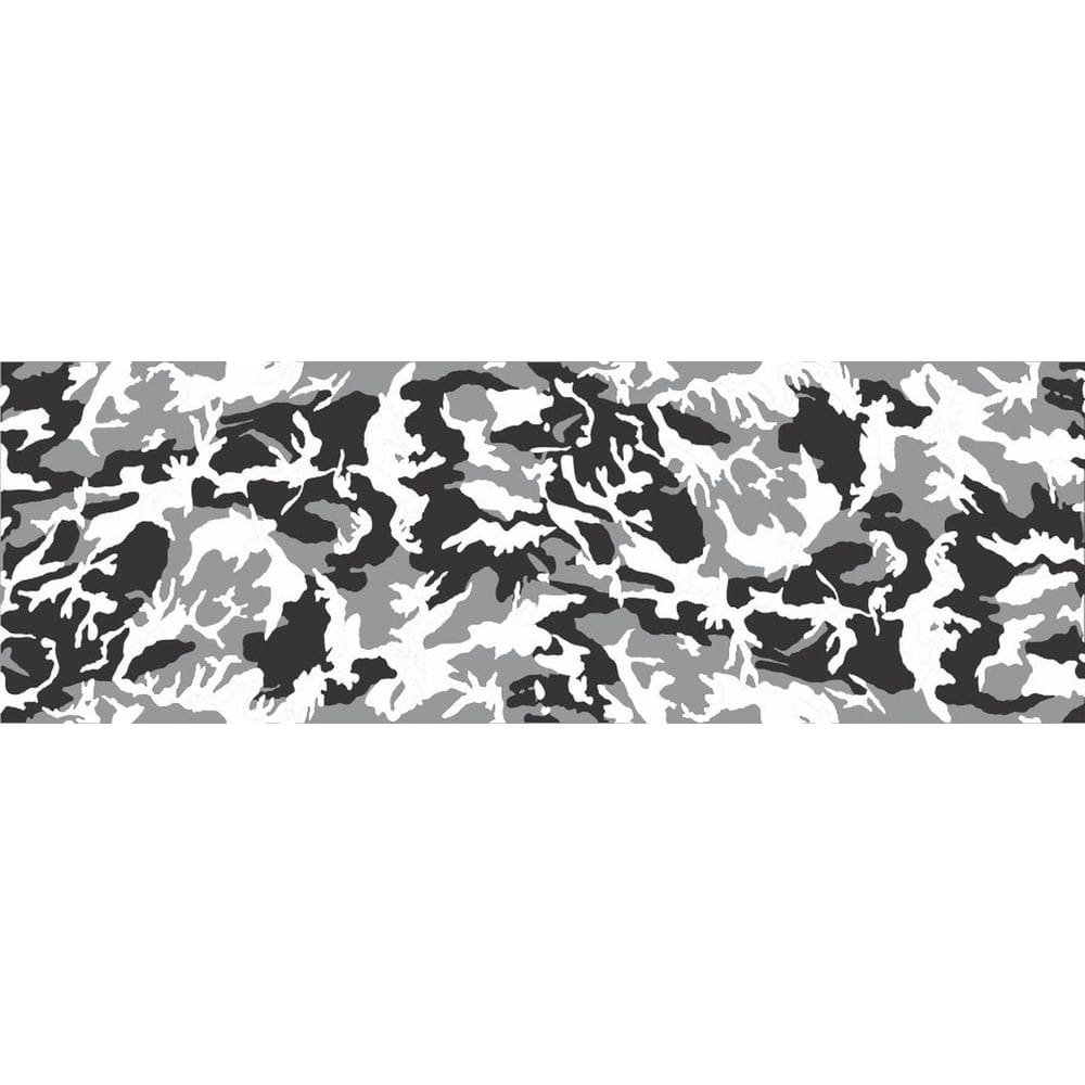 Adesivo Camuflado Cinza Preto E Branco 200X50Cm