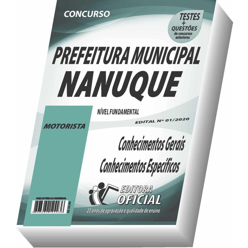Apostila Prefeitura De Nanuque - Motorista