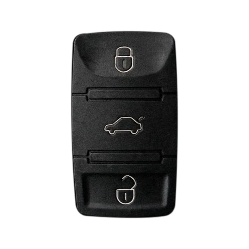 Capa Borracha Botão Vw G5 3 Botões