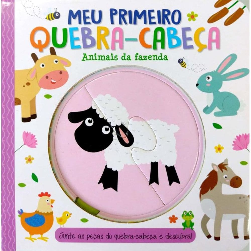 Meu Primeiro Quebra-Cabeça - Animais Da Fazenda
