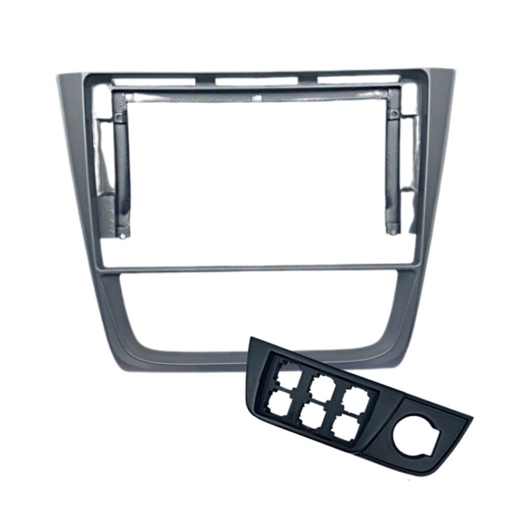 Moldura Painel Multimidia 9 Vw Gol Saveiro E Voyage G6 6 Botões
