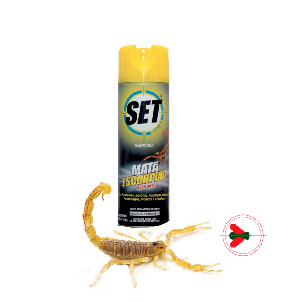 10 Aerossol Anti Escorpião Assassino T.serrulatus 300 Ml