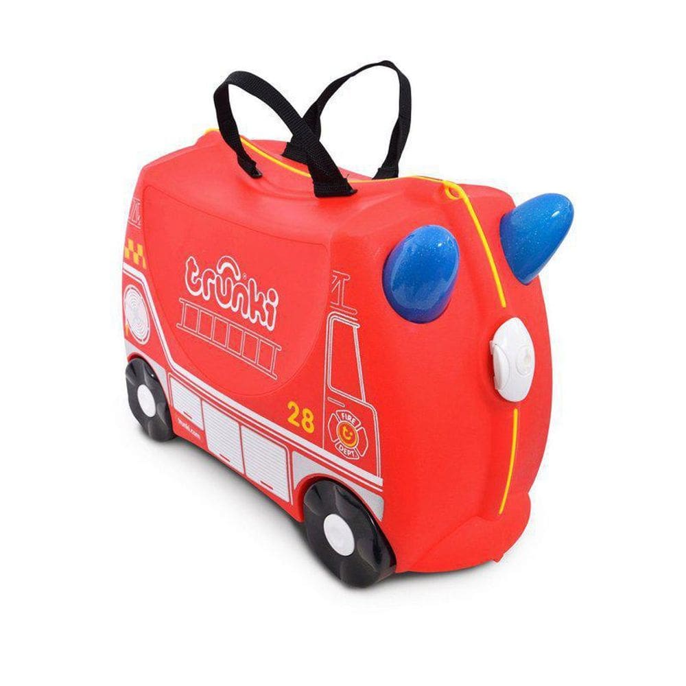 Mala De Viagem Com Rodinha Infantil Bombeiro - Trunki