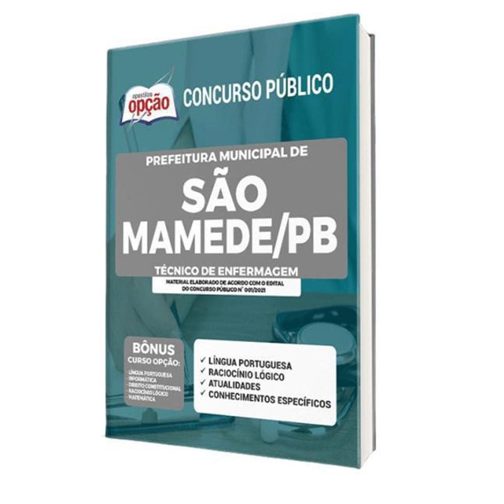 Apostila Prefeitura São Mamede Pb - Técnico De Enfermagem
